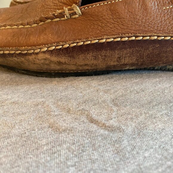 Cole Hann C02182 Venetian Dress Shoes Loafers Brown Leather Slip-On Size 10.5 - Picture 7 of 9